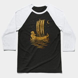 Phoenician Boats - Gold Edition Baseball T-Shirt